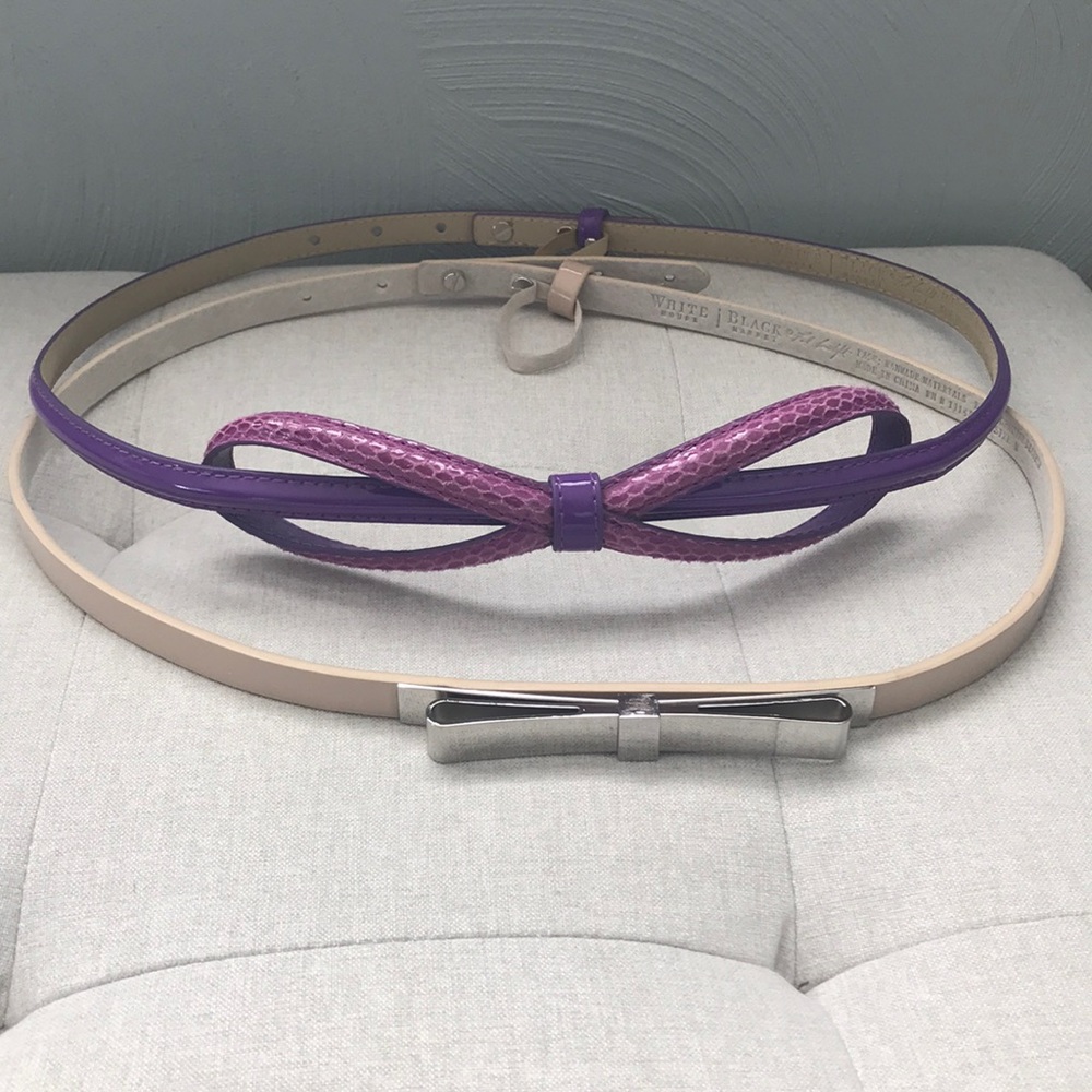 White House Black Market Leather Belts